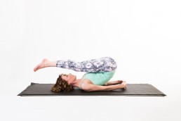 photographing yoga