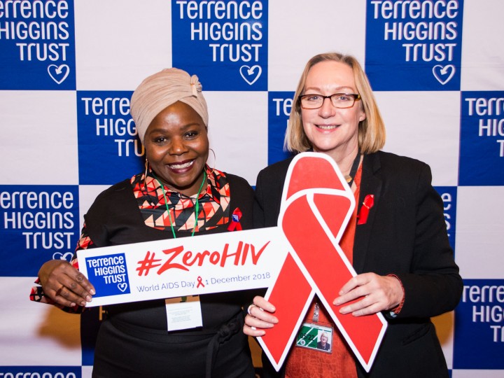 World AIDS Day at Parliament with THT