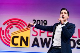 Russell Kane at the CN Specialists Awards 2019