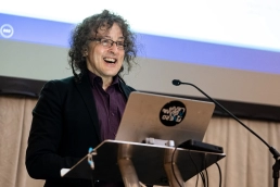 Phil Torr delivering a keynote at the British Machine Vision Conference 2025 in Sheffield.
