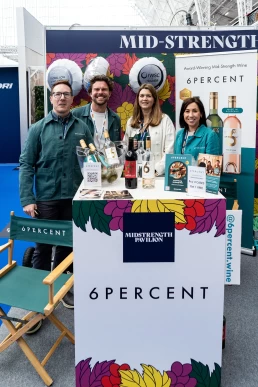 London Wine Fair 2026 - 6PERCENT team photo